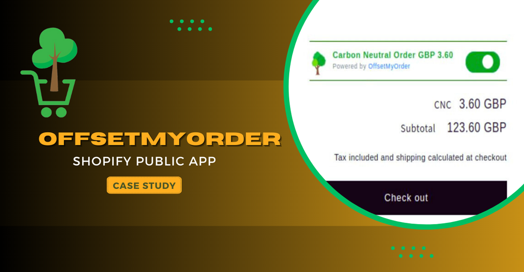 Offsetmyorder Shopify Public App  That Allows Customers To Offset The Carbon Emissions Of Their Orders With Donations